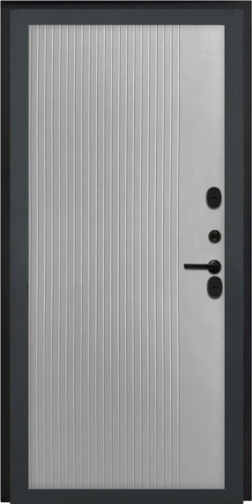 Входная дверь ДвериПРО Модель L-48 ФЛ-790 Velutto Grigio DPRO204649 внутренняя сторона